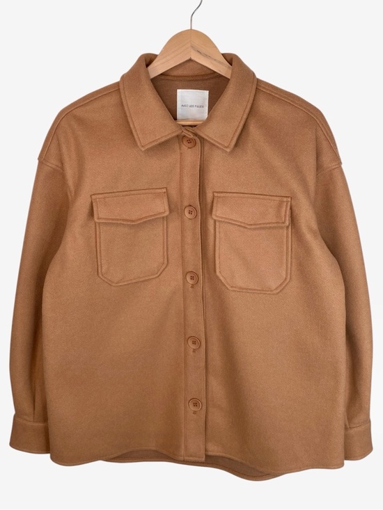 Avec Les Filles Jackets & Blazers - AVEC LES FILLES Shirt Jacket Shacket - Camel - Size M